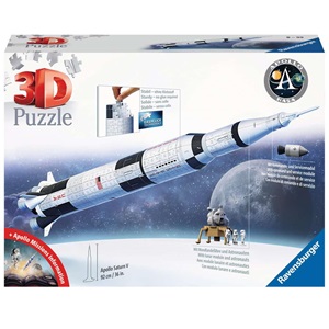 DEAL: 3D Puzzel Apollo Saturn V