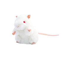 Giant Microbes Labmuis wit